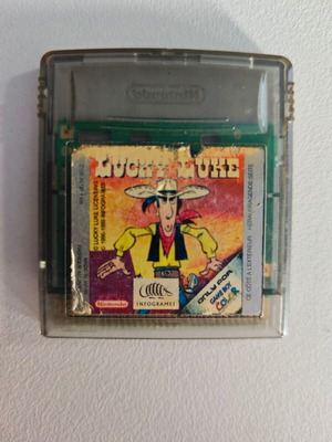 Gameboy Color Lucky Luke game used, works perfectly