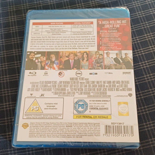 Ocean's Thirteen Blu-Ray new, comedy action adventure crime
