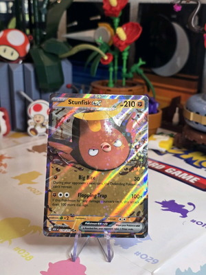 Pokemon Cards Stunfisk EX (ASC 114/217) new