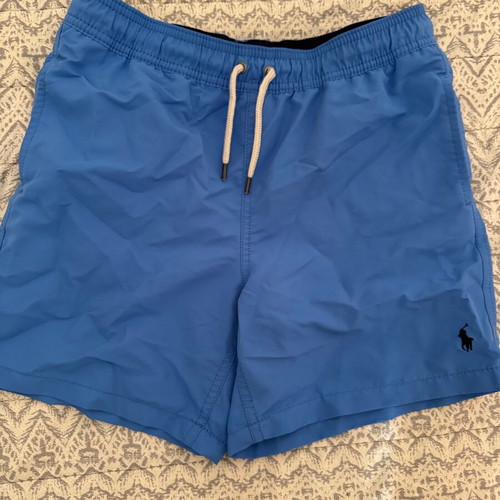 Ralph Lauren Boys' Swimwear Medium 10-12 Years Like New Blue