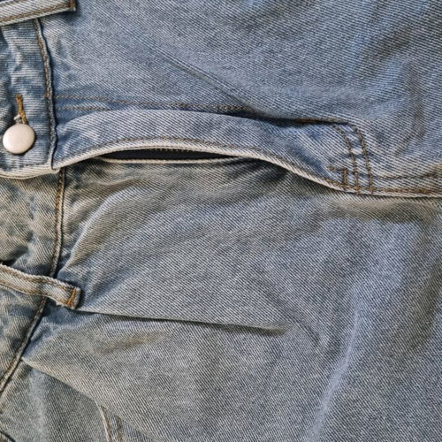 Dazy denim shorts like new, size L, blue