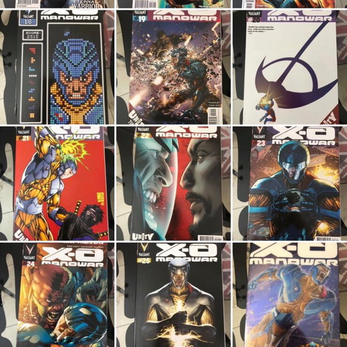 X-O Manowar Valiant Complete Set of 44 Comics 2012 New