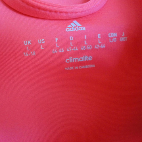 Adidas women's hoodie size L like new, pink