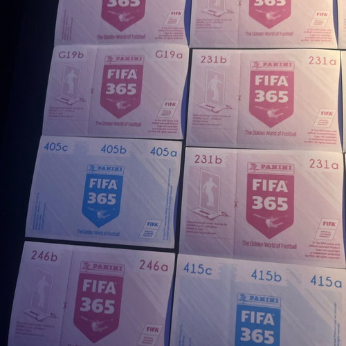 Panini 365 stickers 2018-19, like new