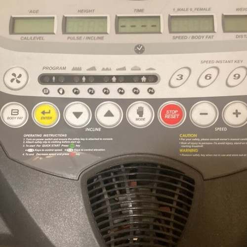 Alpine Corina treadmill used, needs repair or for parts