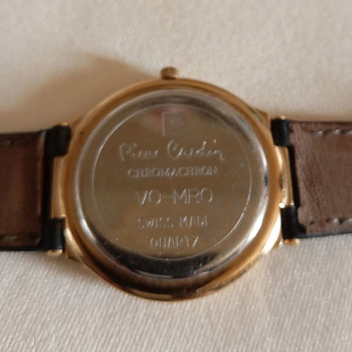 Pierre Cardin watch used, quartz, Swiss made