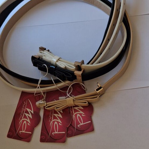 Modissimo women's belts like new, set of three colors