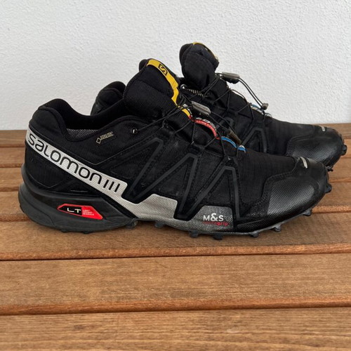 Salomon SpeedCross GTX Gore-Tex trail shoes like new, size 45