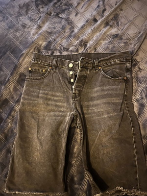 Cheap Monday Dark Jean Shorts size M used, black