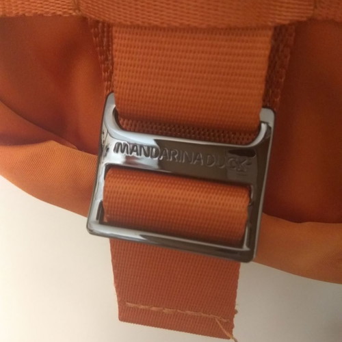 Madarina Duck crossbody bag orange like new