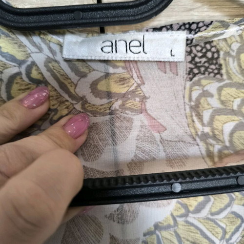 Anel floral semi-transparent kimono like new, size L