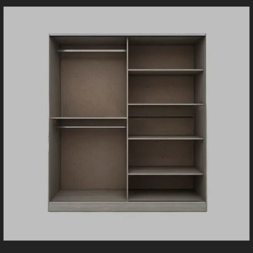 Bedroom furniture set like new with bed 160x200 and sliding door wardrobe