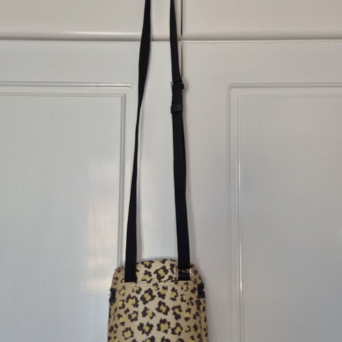 Tous crossbody bag leopard print like new, beige and brown