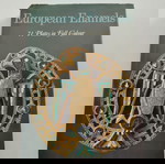  Αγγλικό βιβλίο "EUROPIAN ENAMELS -71 PLATES IN FULL COLOUR" , 1969