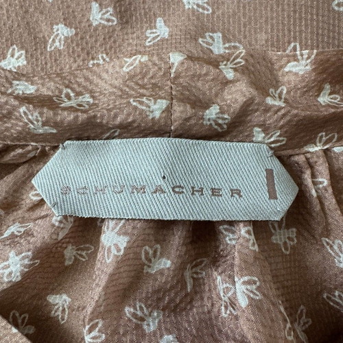 Schumacher women's silk blouse size S like new