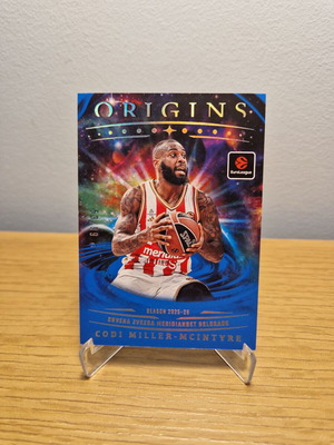 2025-26 Origins Euroleague Codi Miller McIntyre Pink κάρτα σαν καινούργιο