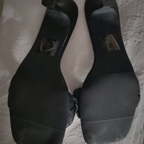 Sprox mules new, black, 7cm heel, size 40