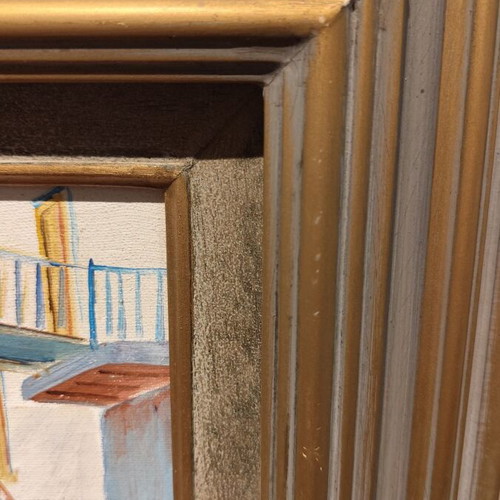 Simeon paintings used with island theme
