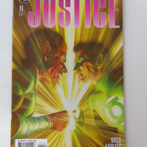 Justice complete set #01-12 near mint, Alex Ross art, English
