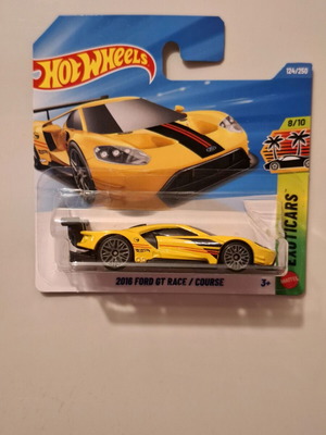 Hot Wheels 2016 Ford GT Race Treasure Hunt συλλεκτικό αυτοκινητάκι, σφραγισμένη