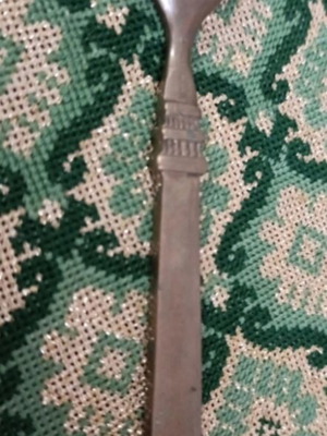 Villeroy & Boch Gallo Medici coffee spoon used, bronze
