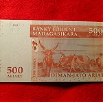  134 # Χαρτονομισμα Μαδαγασκαρης