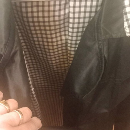 Women's trench coat like new, black