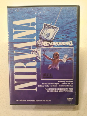 Nirvana Nevermind DVD like new with Greek subtitles