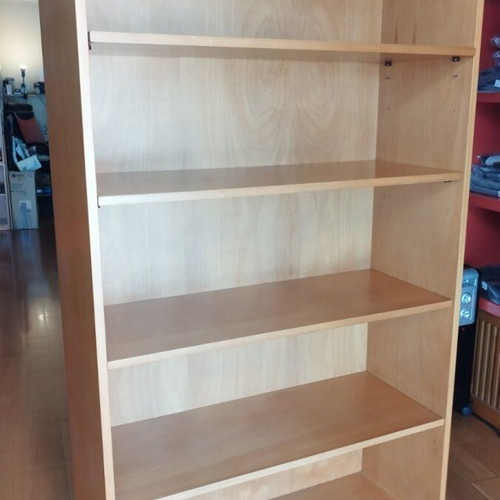 Mobile shelf unit with 5 positions like new, set of 3