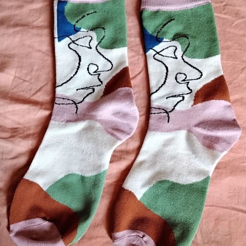 Socks new, one size, multicolor