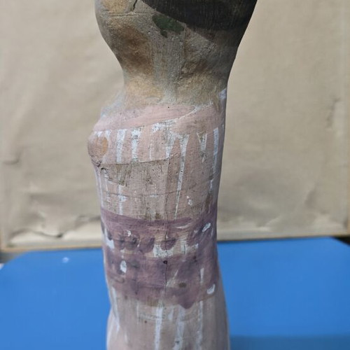 Ceramic doll Eleni Vernardaki signed used