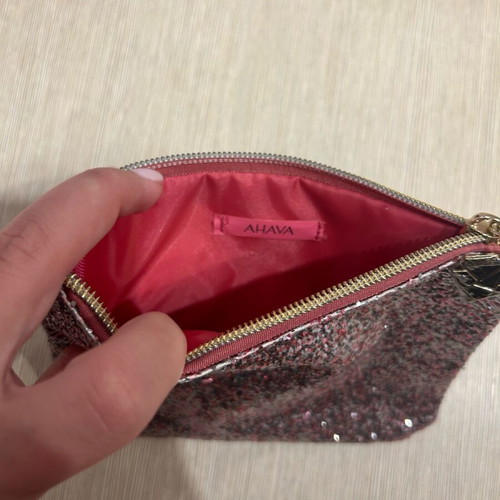 Ahava small bag or pouch new pink