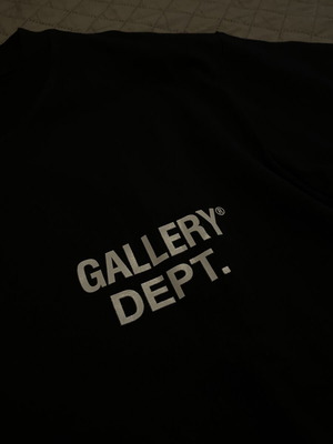 Gallery Dept T-shirt black size S like new