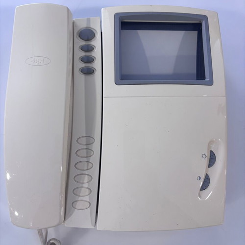 BPT video door phone with handset used