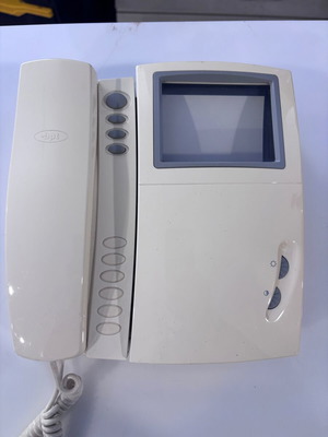 BPT video door phone with handset used