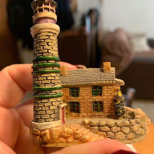 Decorative ceramic miniature new from Switzerland