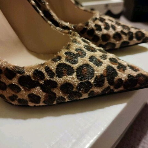 Animal print pumps like new, high-quality Greek craftsmanship