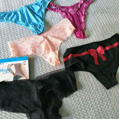 Lingerie new size L, pack of 5 (Venus Victoria, Luna, Sloggi, Tezenis)