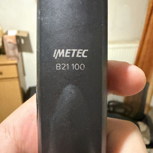 Imetec Bellissima B21 100 Hair Straightener like new, ceramic plates