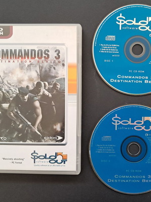 Commandos 3 Destination Berlin PC game like new