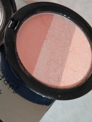 Blush and eyeshadows new, one with packaging