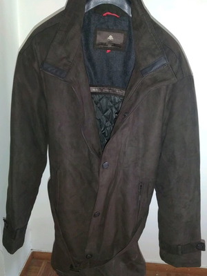 Jeremy coat brown new, size 3XL