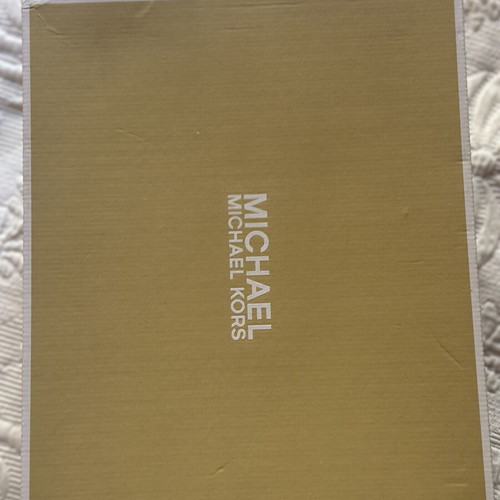 Michael Kors gold sandals size 37 new