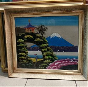 Ιαπωνεζικος πίνακας απο μετάξι