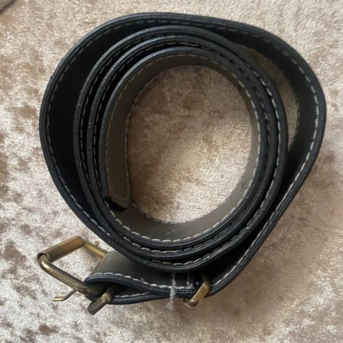 Vintage banana bag belt grey velvet touch used waist bag