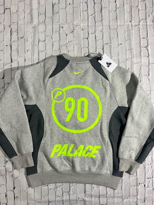 Nike Palace Total 90 Crewneck Medium new, grey and green