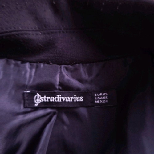 Stradivarius black blazer used XS