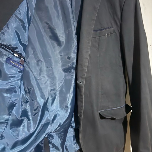Italian Job men's jacket used, size L, blue