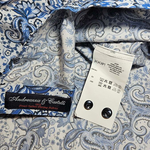 Joop! men's shirt floral pattern size M like new