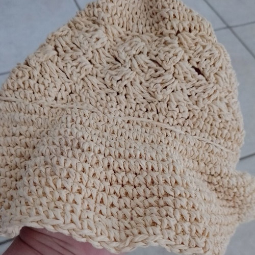 Two summer knit hats, one Marks & Spencer, size 57cm, like new